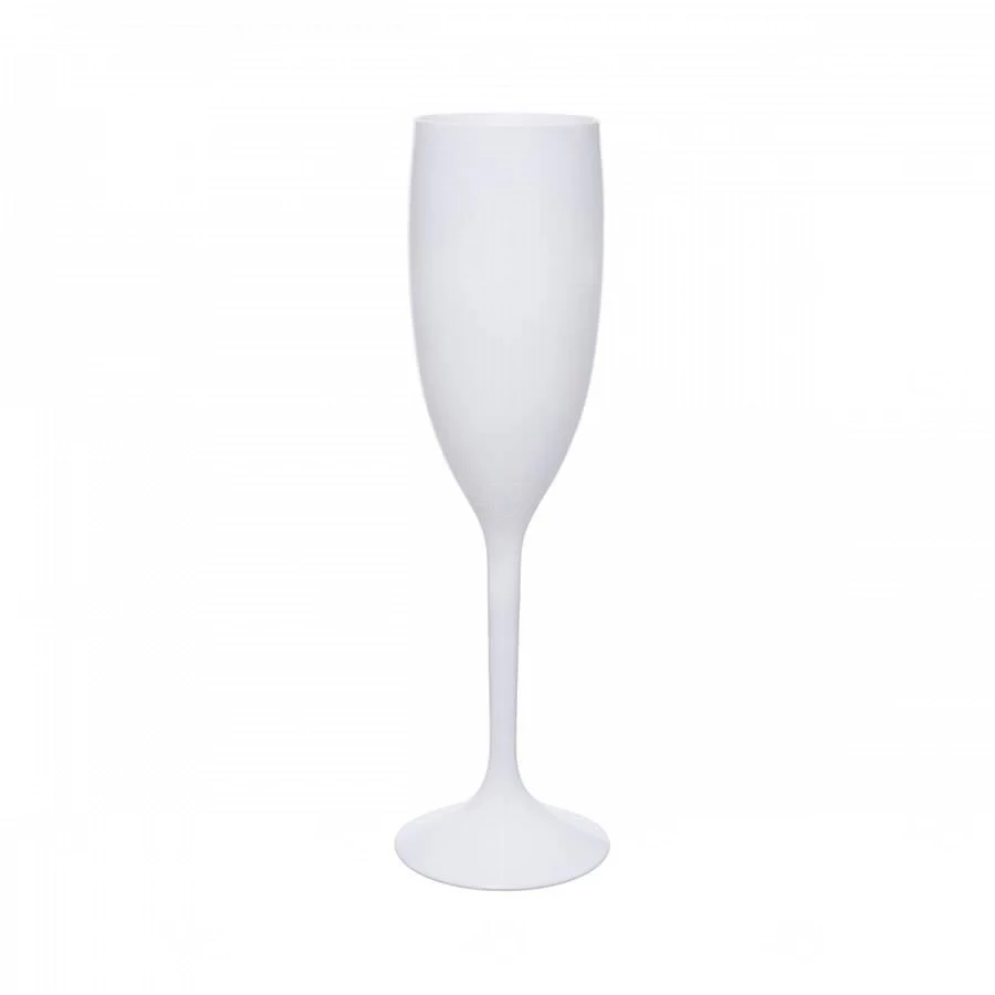 Taça de Champagne 160ml em Plástico Cristal Personalizada 