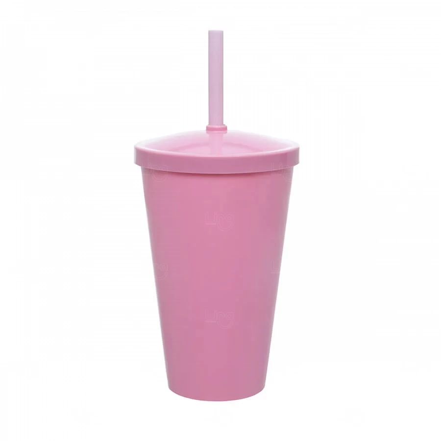 Copo Personalizado Liso (Leitoso ou Cristal) - 550ml 