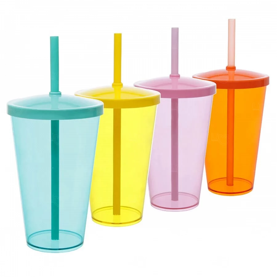 Copo Personalizado Liso (Leitoso ou Cristal) - 550ml 
