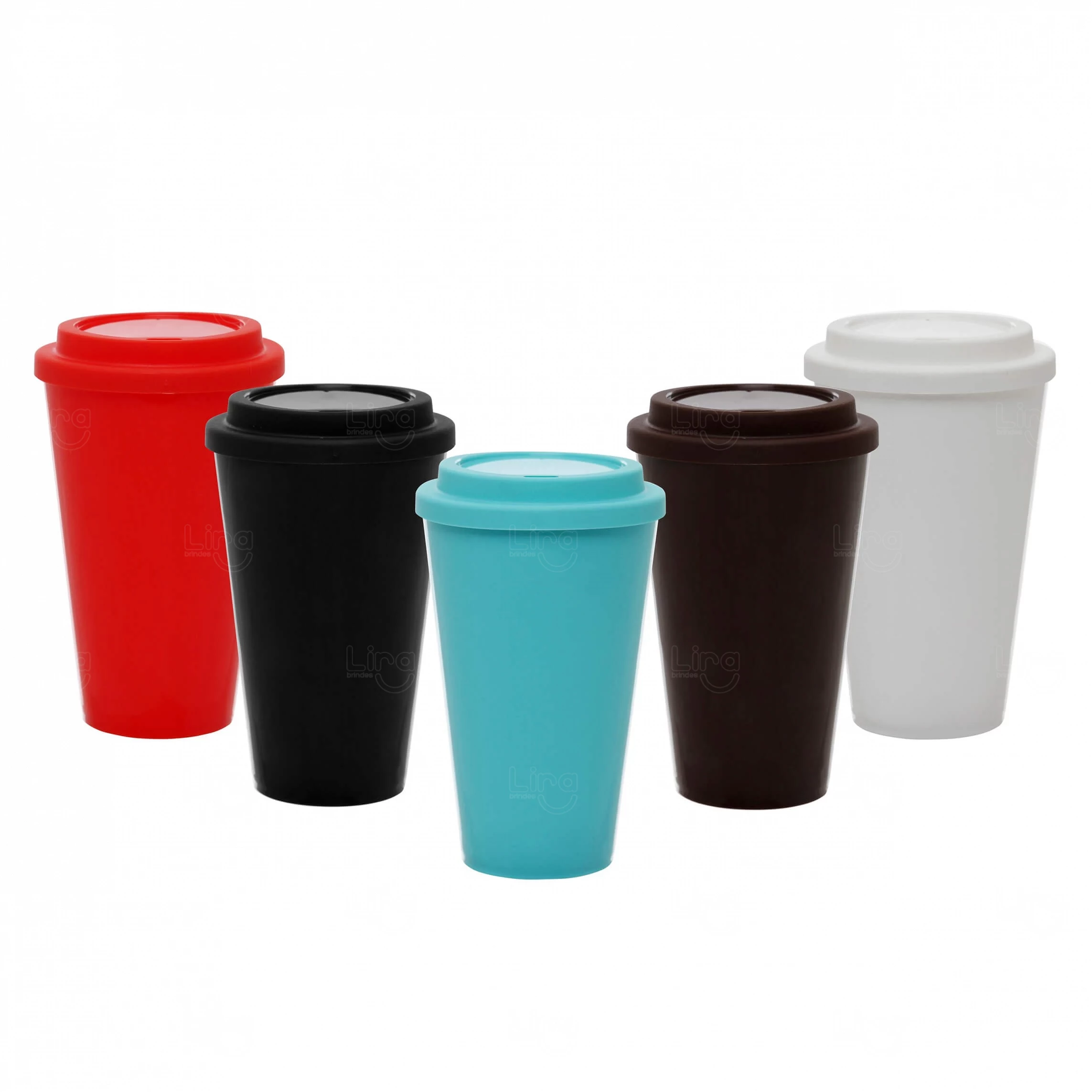 Copo In Mold Label com Tampa 550ml Personalizado 