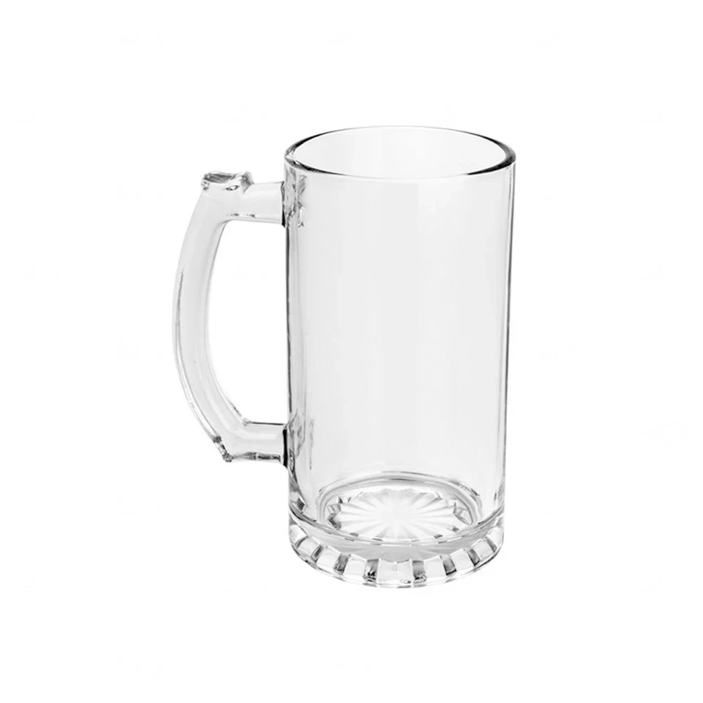 Caneca de Vidro 475ml para Chopp Personalizada 