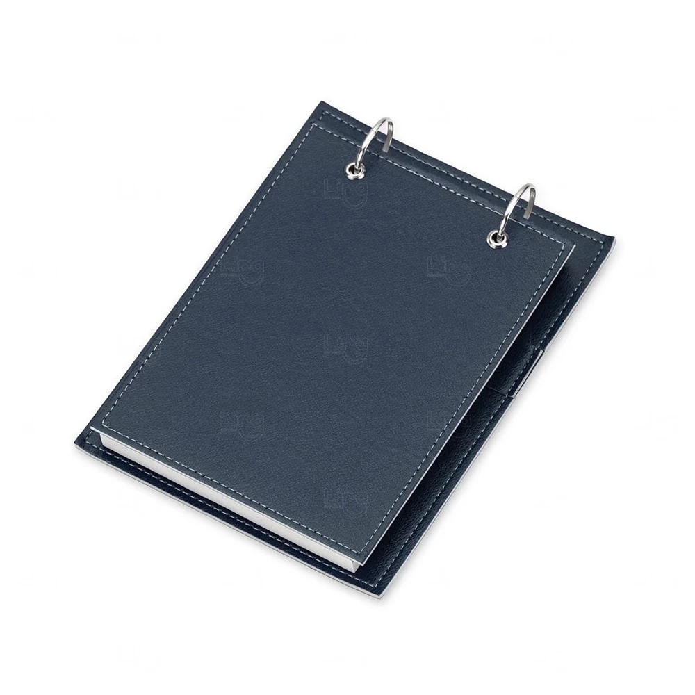 Bloco de Anotações com Trilho Personalizado - 23,2 x 17 cm 