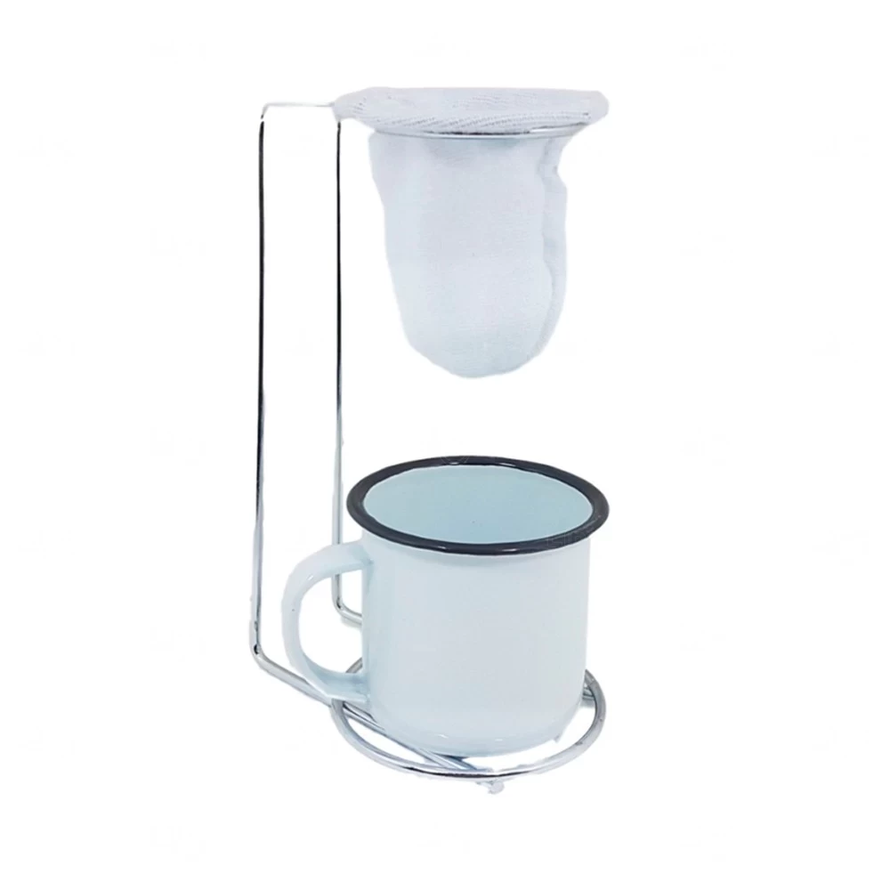 Mini Coador de Café com Suporte Personalizado 