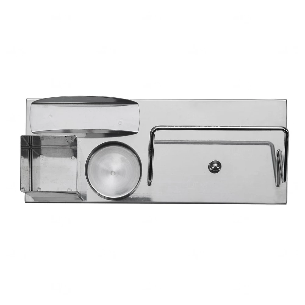Kit Escritório Inox 4 em 1 Personalizado 
