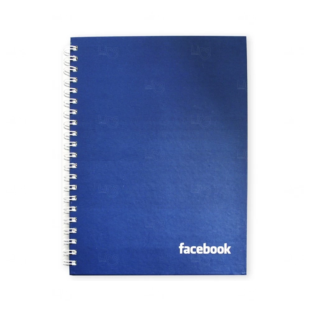 Caderno confeccionado do zero 100%  Personalizado - 28 x 21cm Azul