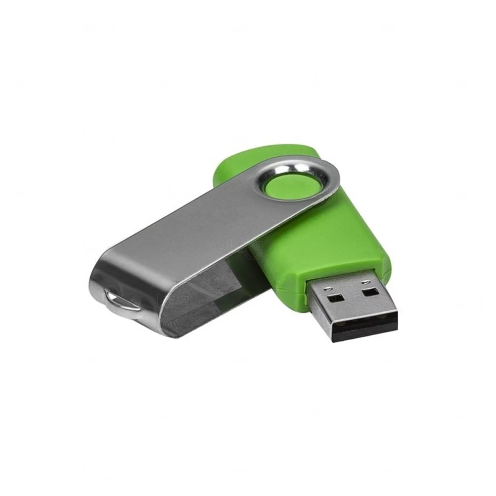 Pen Drive Tampa Giratória 32GB Personalizado 