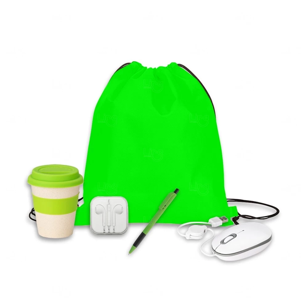Kit Onboarding Boas-Vindas Personalizado - 5 Peças 