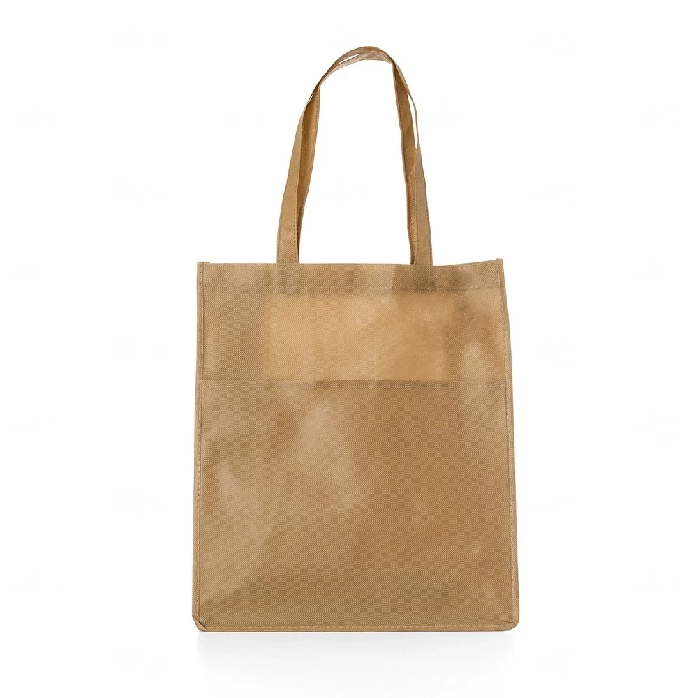 Sacola TNT com Bolso Frontal Personalizada - 40 x 35 cm 