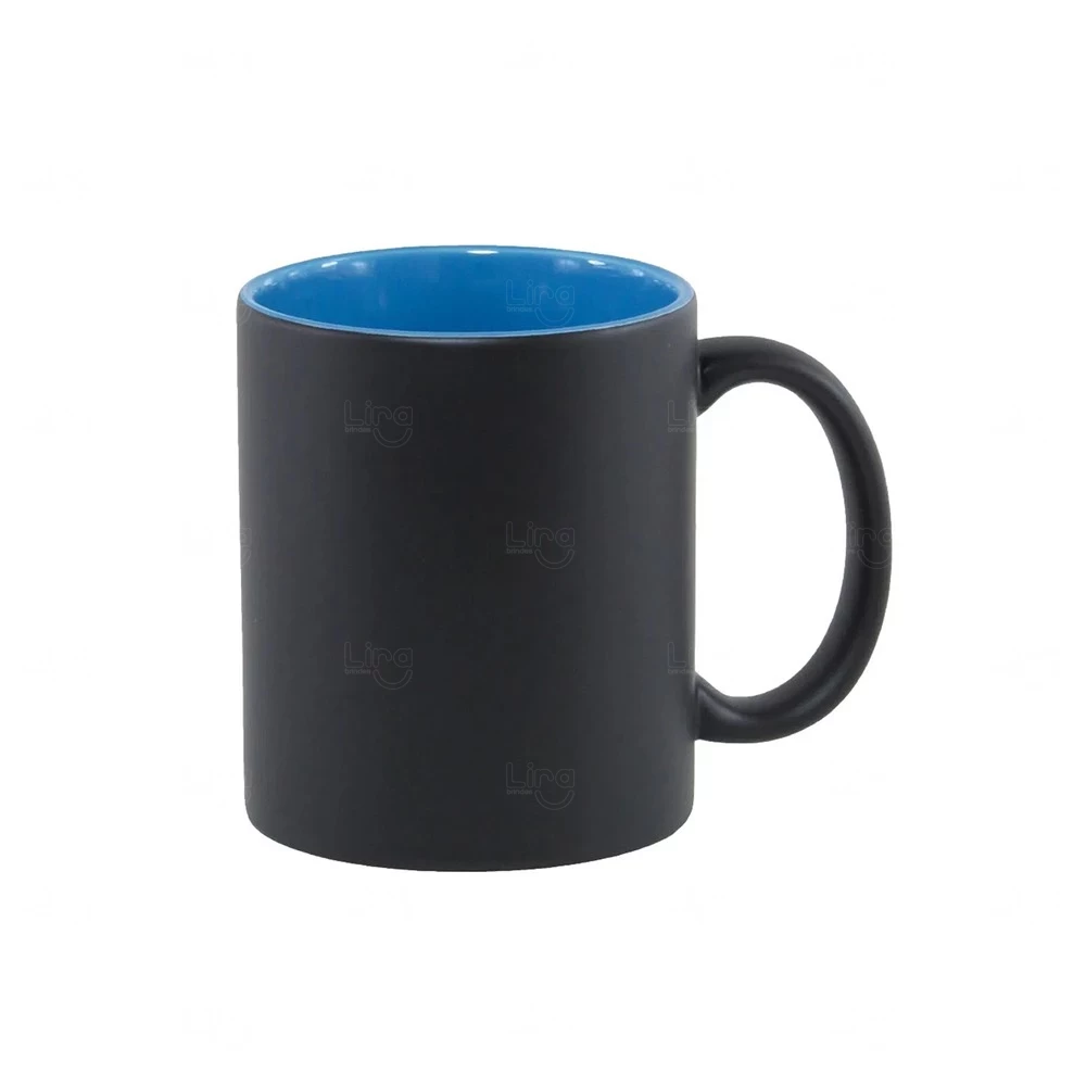 Caneca Mágica 325ml com Interior Colorido Personalizada 