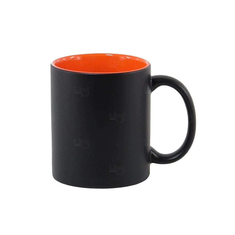 Caneca Mágica 325ml com Interior Colorido Personalizada 