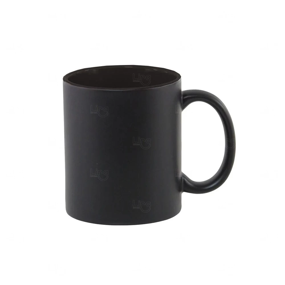 Caneca Mágica 325ml com Interior Colorido Personalizada 