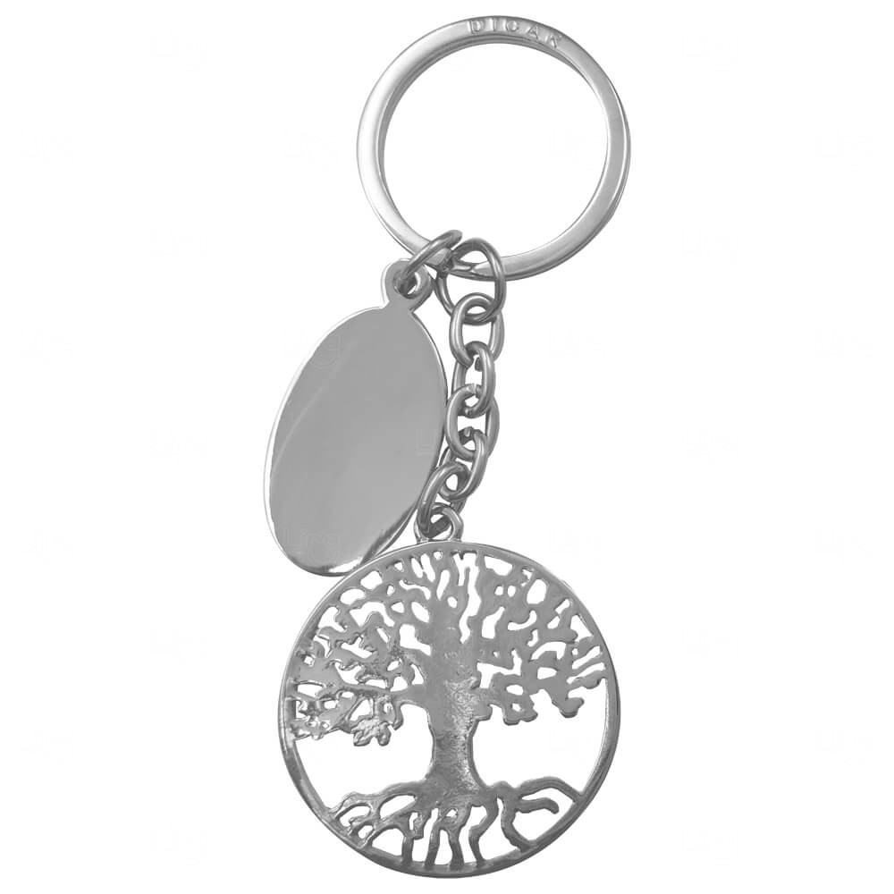 Chaveiro Árvore da Vida em Metal Personalizado Metal