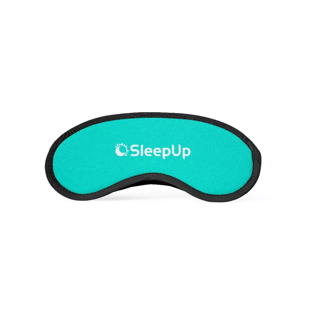 Máscara de Dormir em Isoflex Personalizada Turquesa