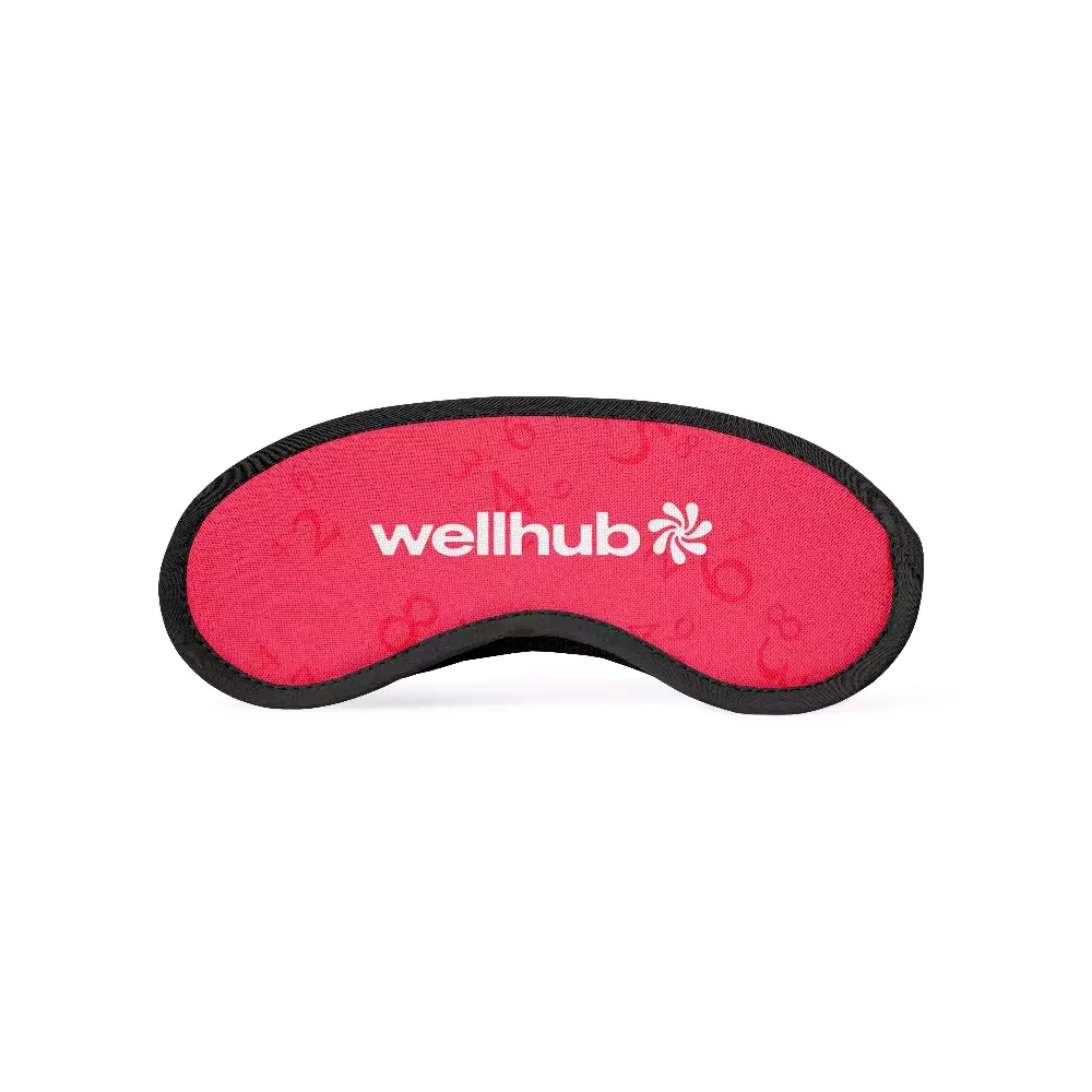 Máscara de Dormir em Isoflex Personalizada Rosa