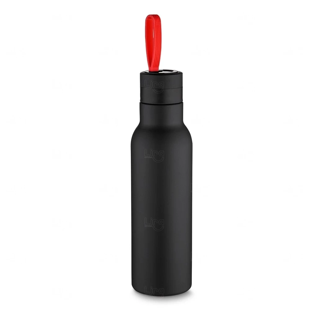 Garrafa Personalizada Térmica Inox - 500ml Vermelho
