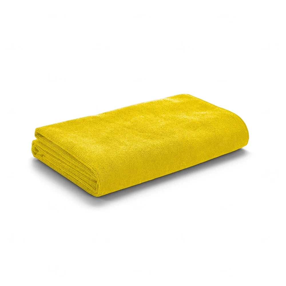 Toalha de Praia e Sacola Personalizada Amarelo