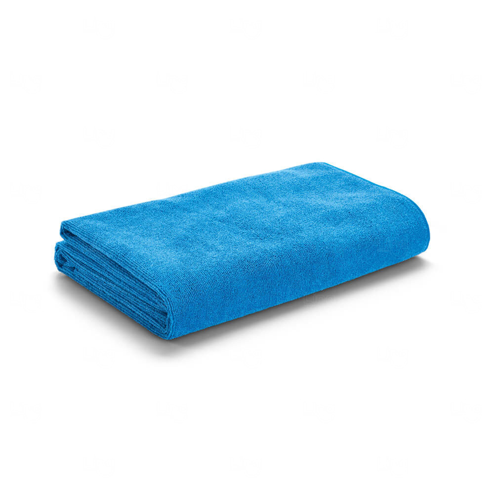 Toalha de Praia e Sacola Personalizada Azul