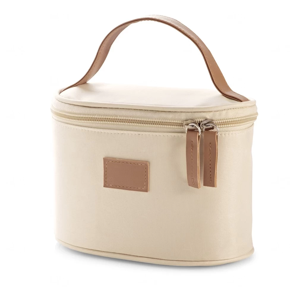 Bolsa de Cosméticos em Microfibra e Couro Sintético Personalizada 