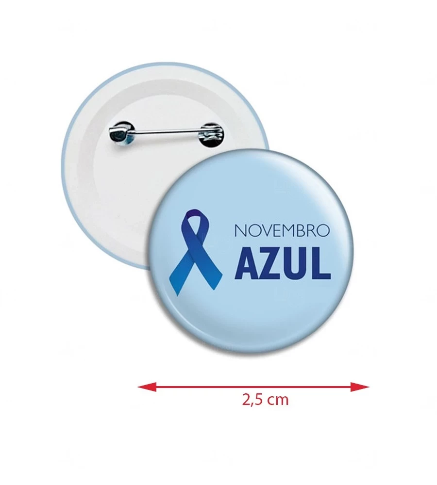 Botton Americano 2,5 cm Personalizado 