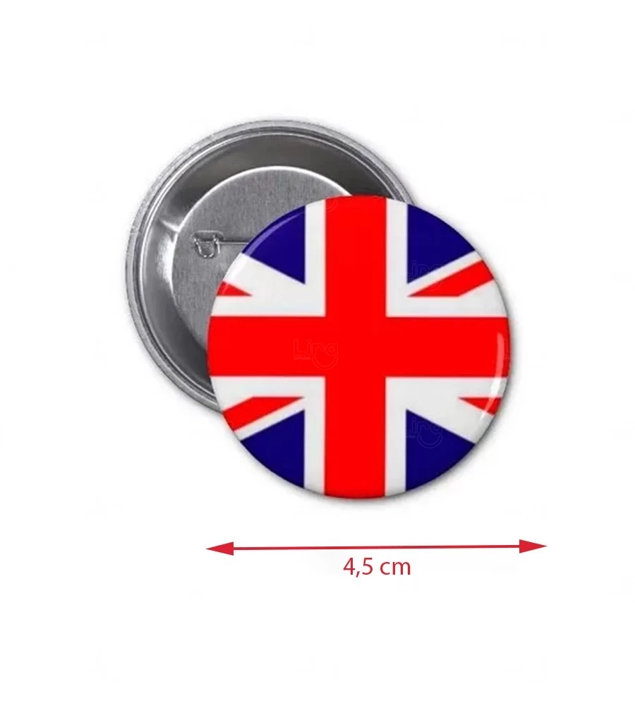 Botton Americano 4,5 cm Personalizado 
