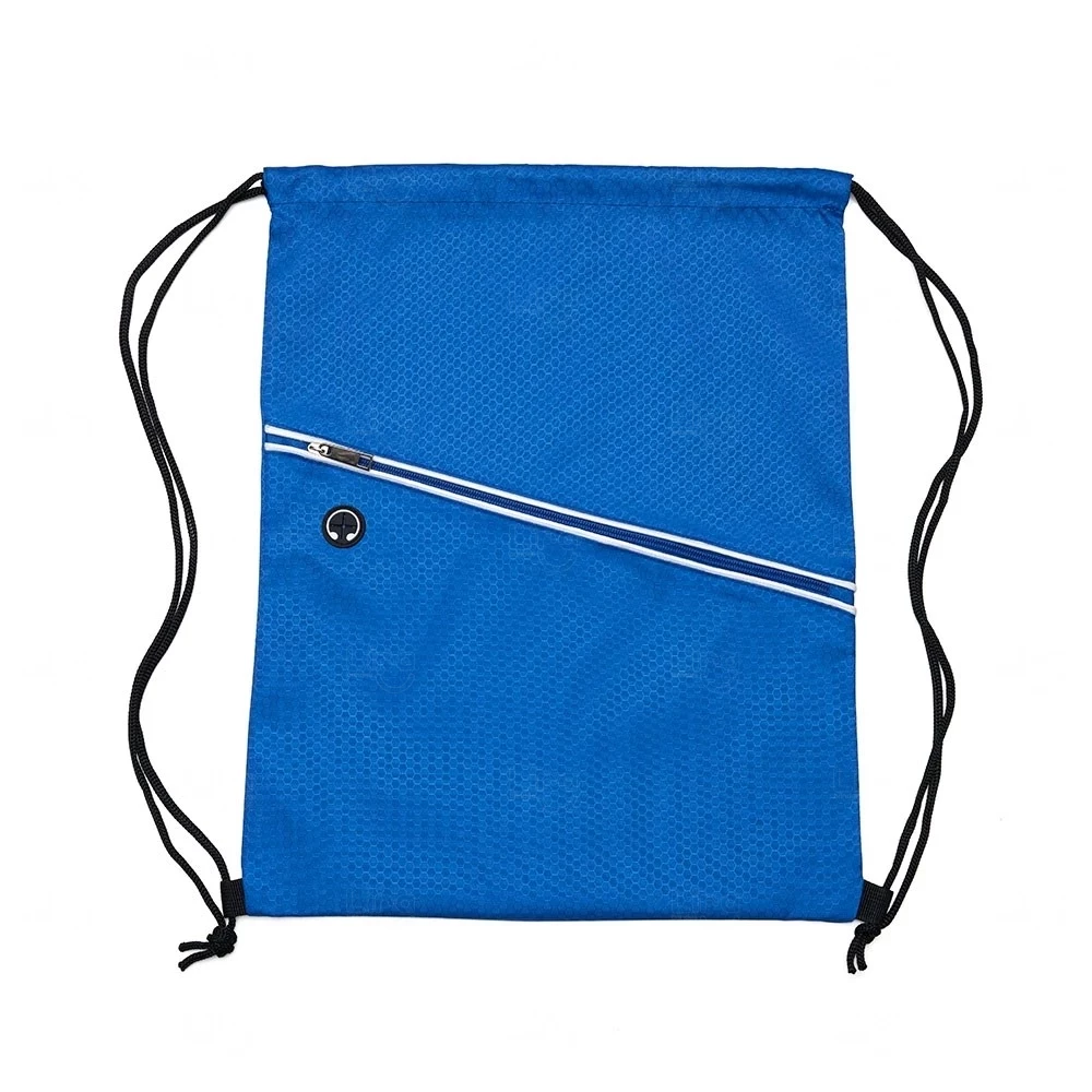 Mochila Saco com Entrada para Fones Personalizada 