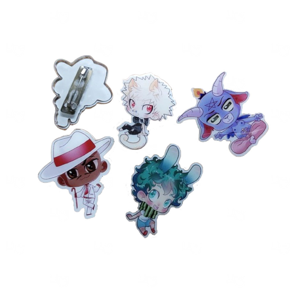 Pin de Acrílico Personalizado com Corte Especial 