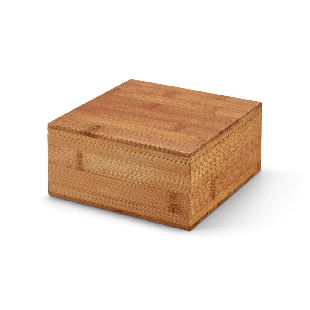 Caixa de Chá em Bambu Personalizada 