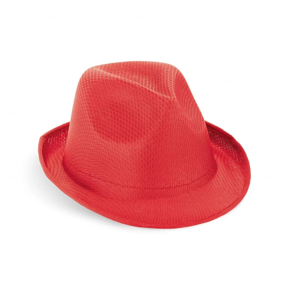 Chapéu Panamá Personalizado Vermelho