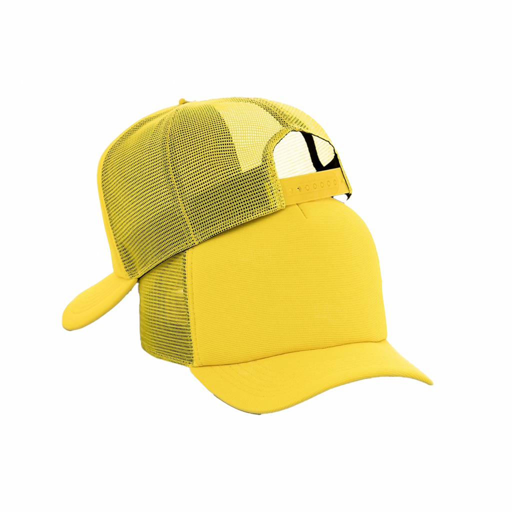 Boné Trucker Personalizado Amarelo