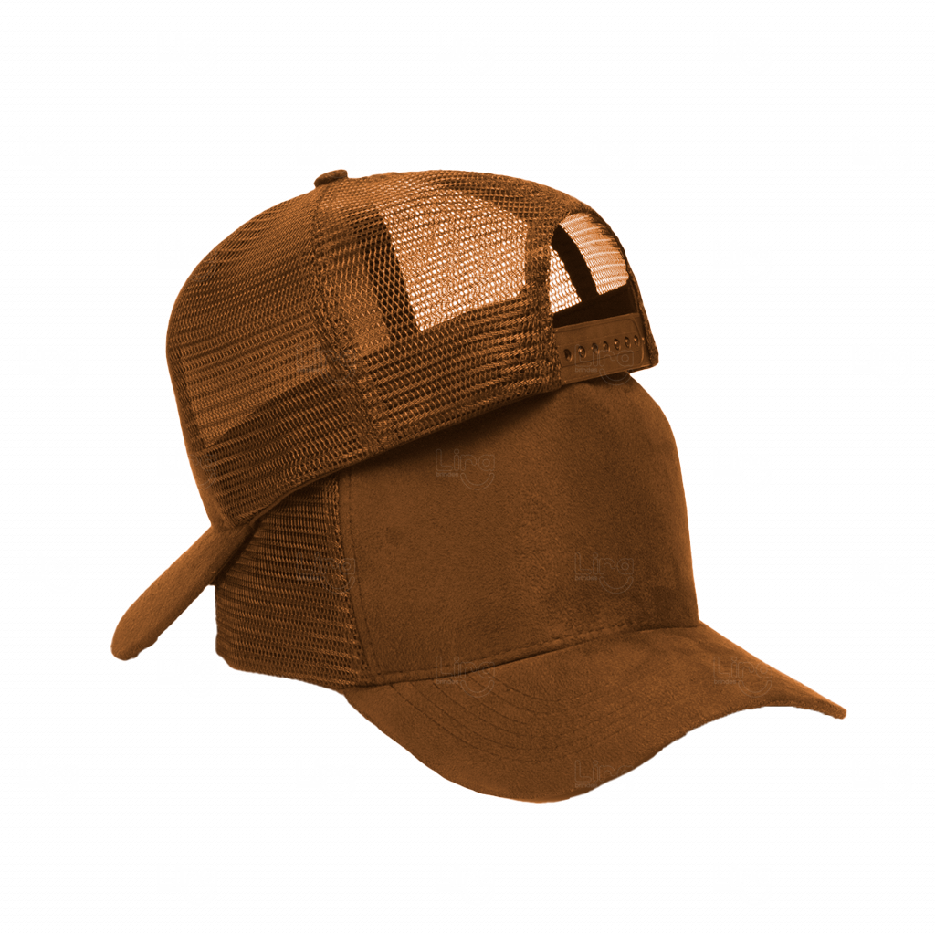 Boné Trucker Personalizado Marrom