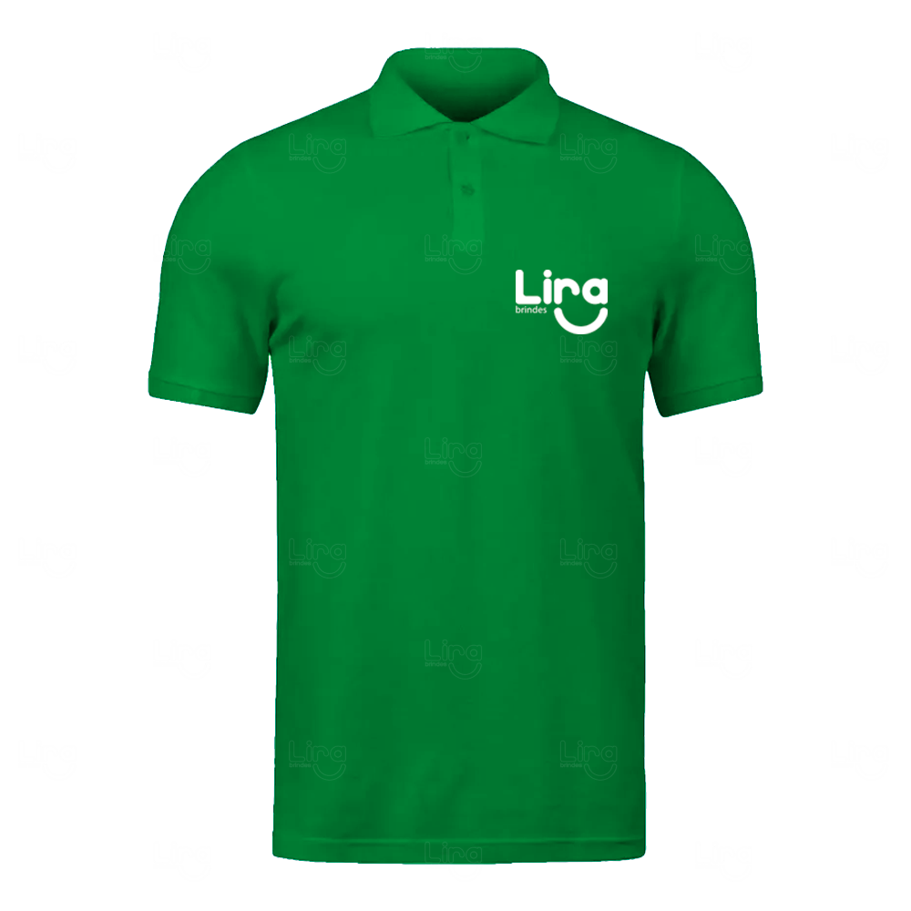 Camisa Polo Masculina Personalizada Verde