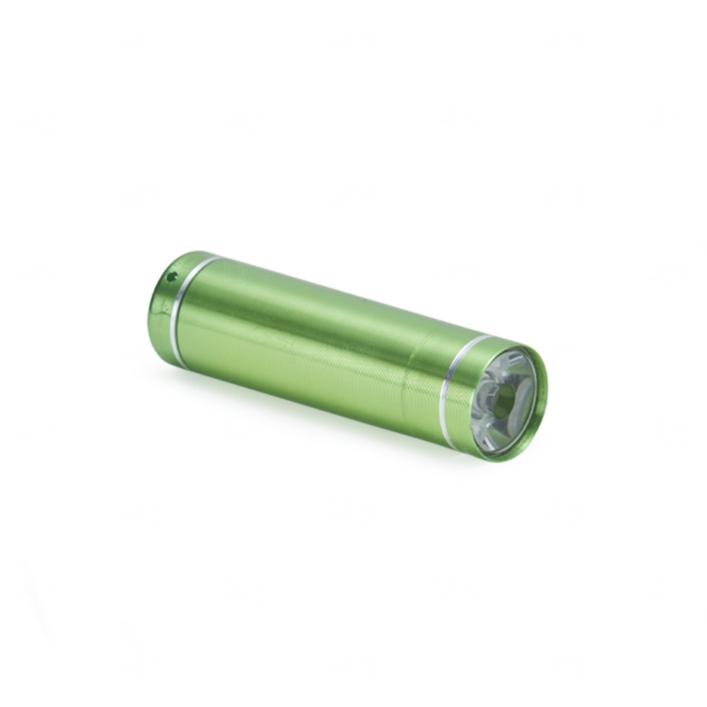 Lanterna Bastão LED em Alumínio Personalizada Verde