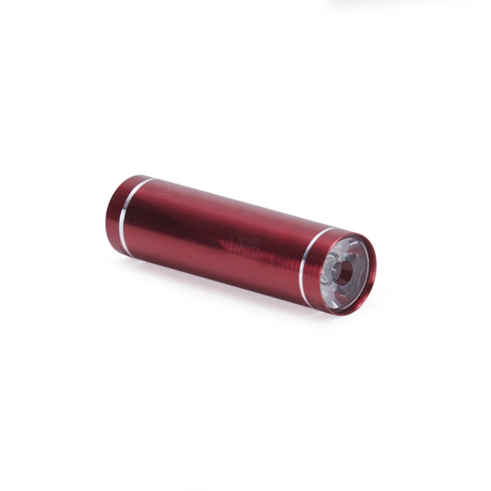 Lanterna Bastão LED em Alumínio Personalizada Vermelho