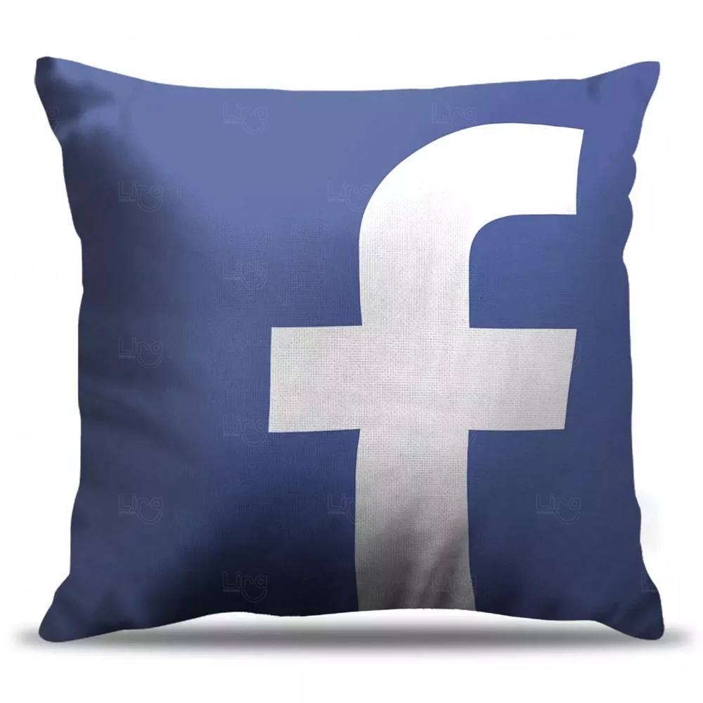 Almofada 30x30cm Personalizada Azul
