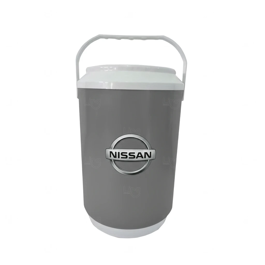 Cooler Personalizado - 8 Latas Cinza