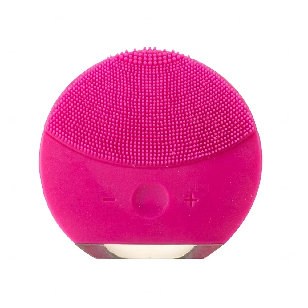 Massageador e Limpador Facial Elétrico Personalizado Rosa Escuro