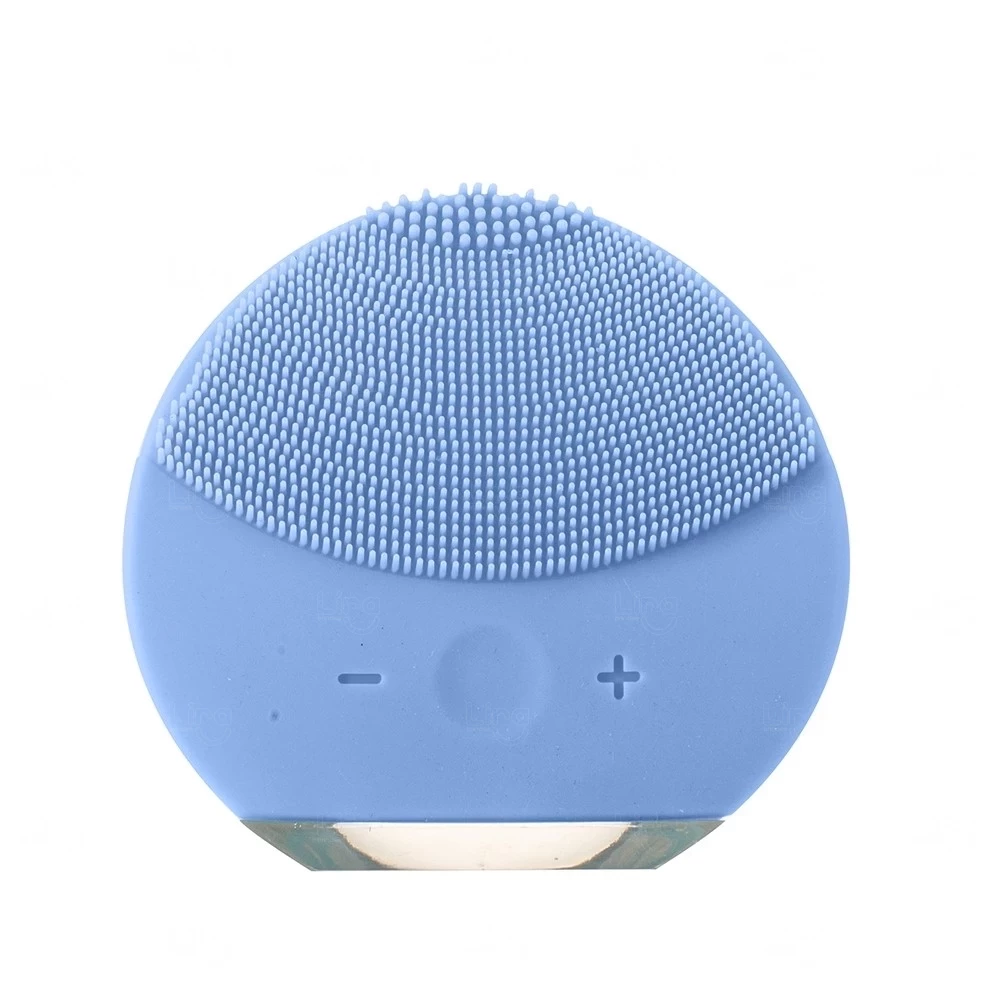 Massageador e Limpador Facial Elétrico Personalizado Azul Escuro