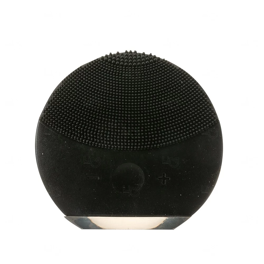 Massageador e Limpador Facial Elétrico Personalizado Preto