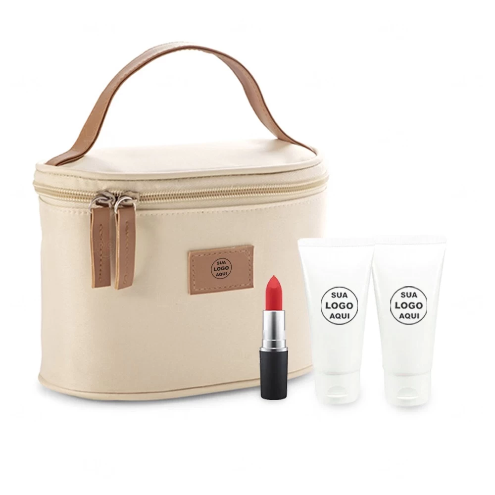Kit Dia das Mulheres Personalizado - 4 Peças Bege