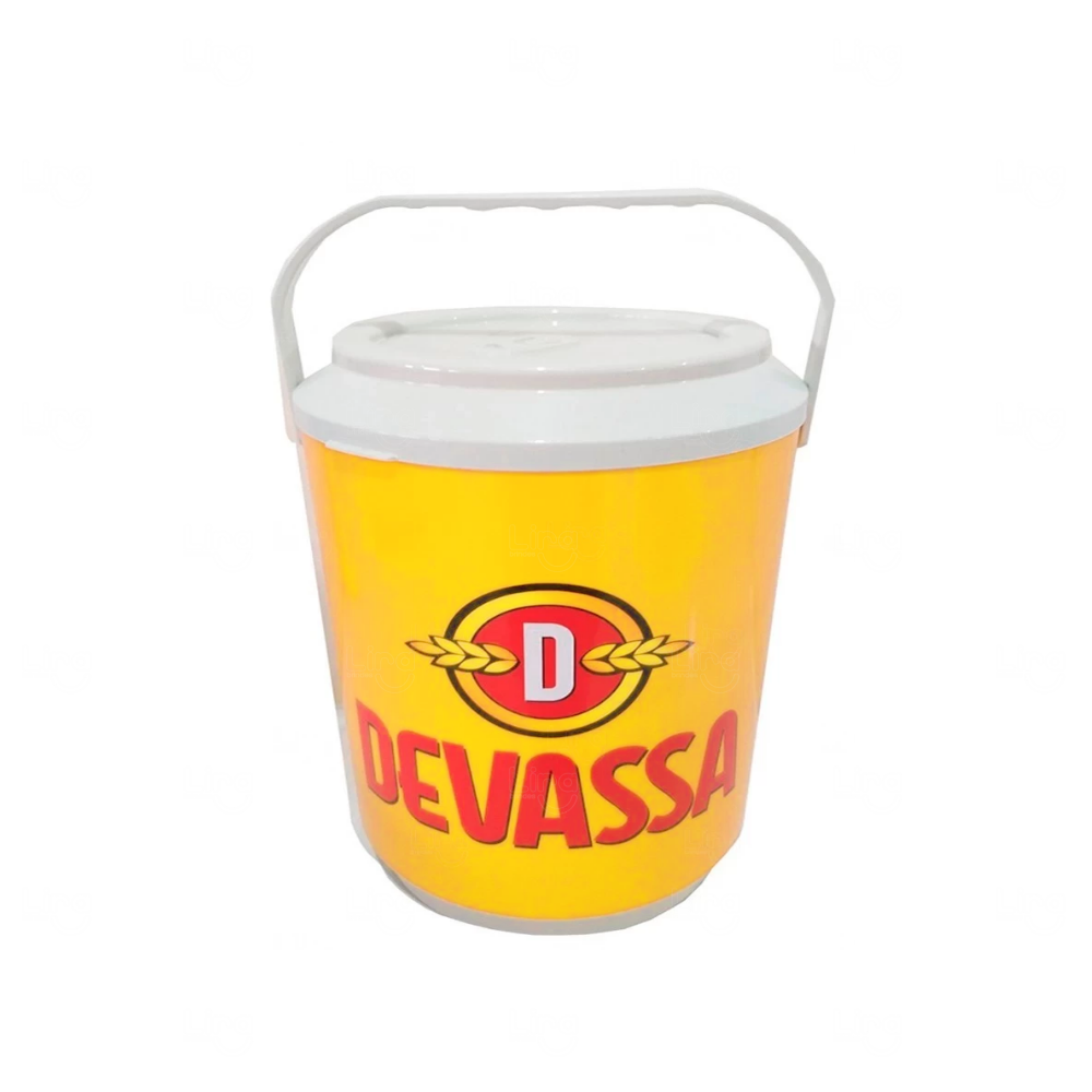 Cooler Personalizado - 14 Latas Amarelo