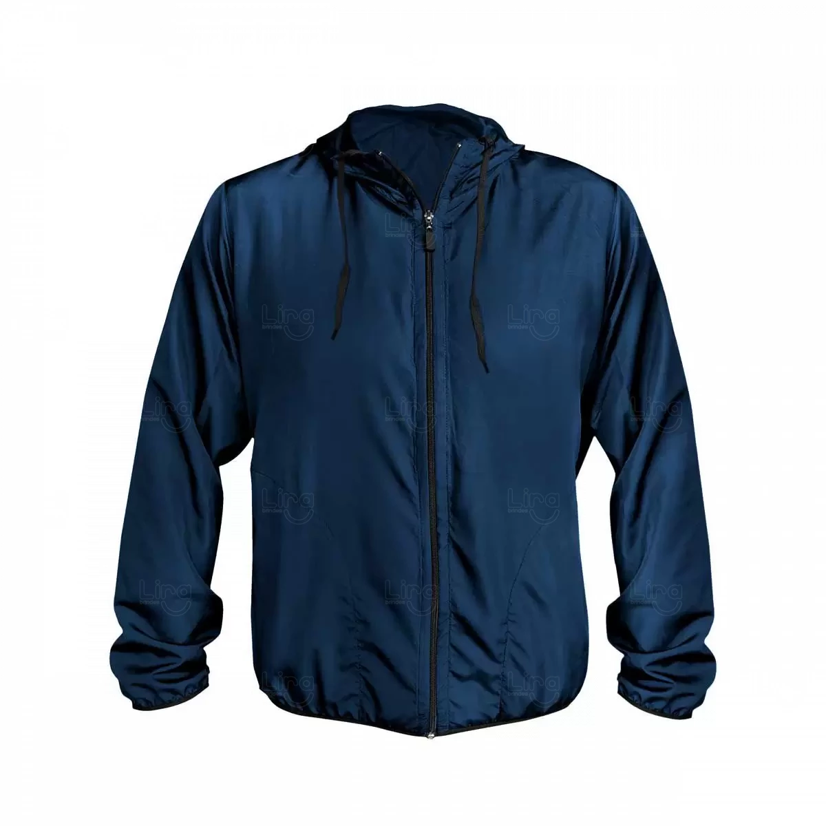 Jaqueta Corta Vento Personalizada Azul Marinho