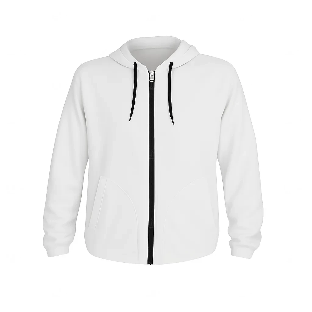 Jaqueta Corta Vento Personalizada Branco