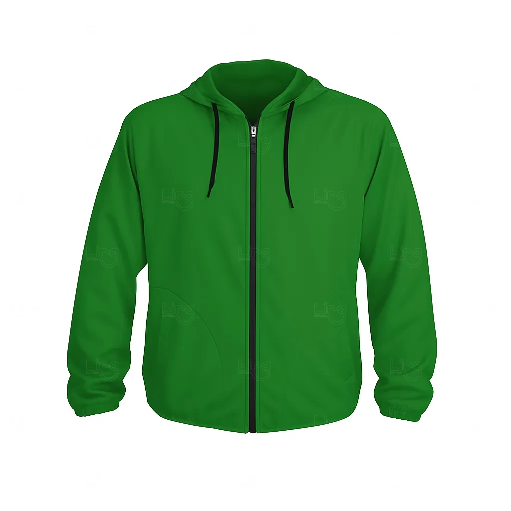 Jaqueta Corta Vento Personalizada Verde