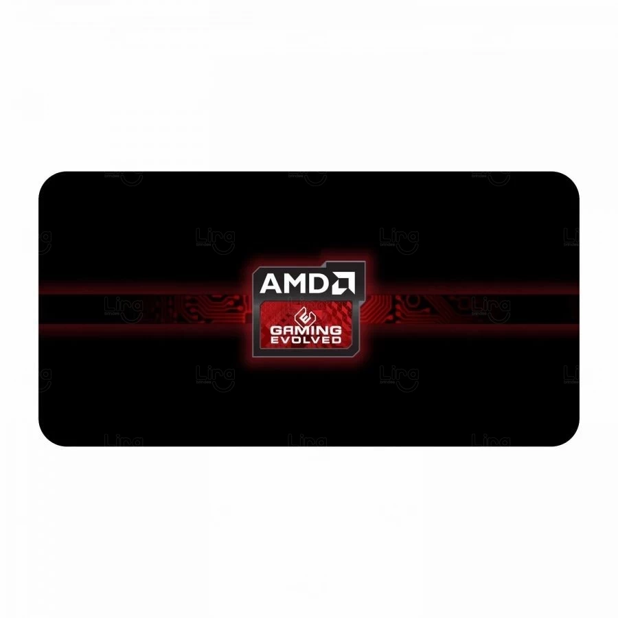Mouse Pad Gamer em Neoprene 100% Personalizado Preto