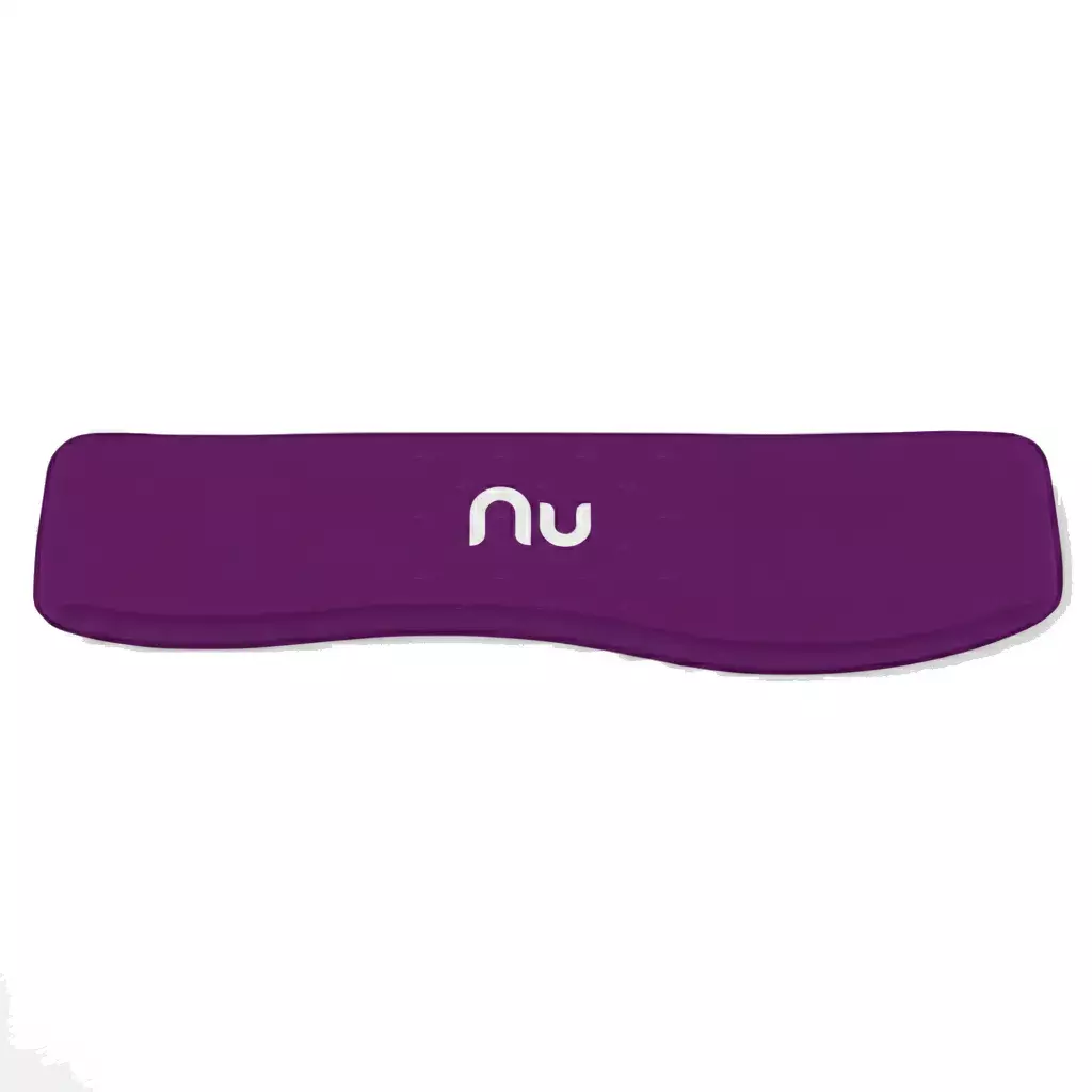 Apoio de Pulso para Teclado Personalizado Roxo