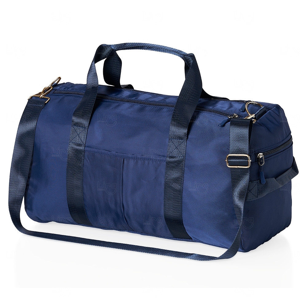 Bolsa Esportiva 35L Feminina Personalizada Azul Escuro