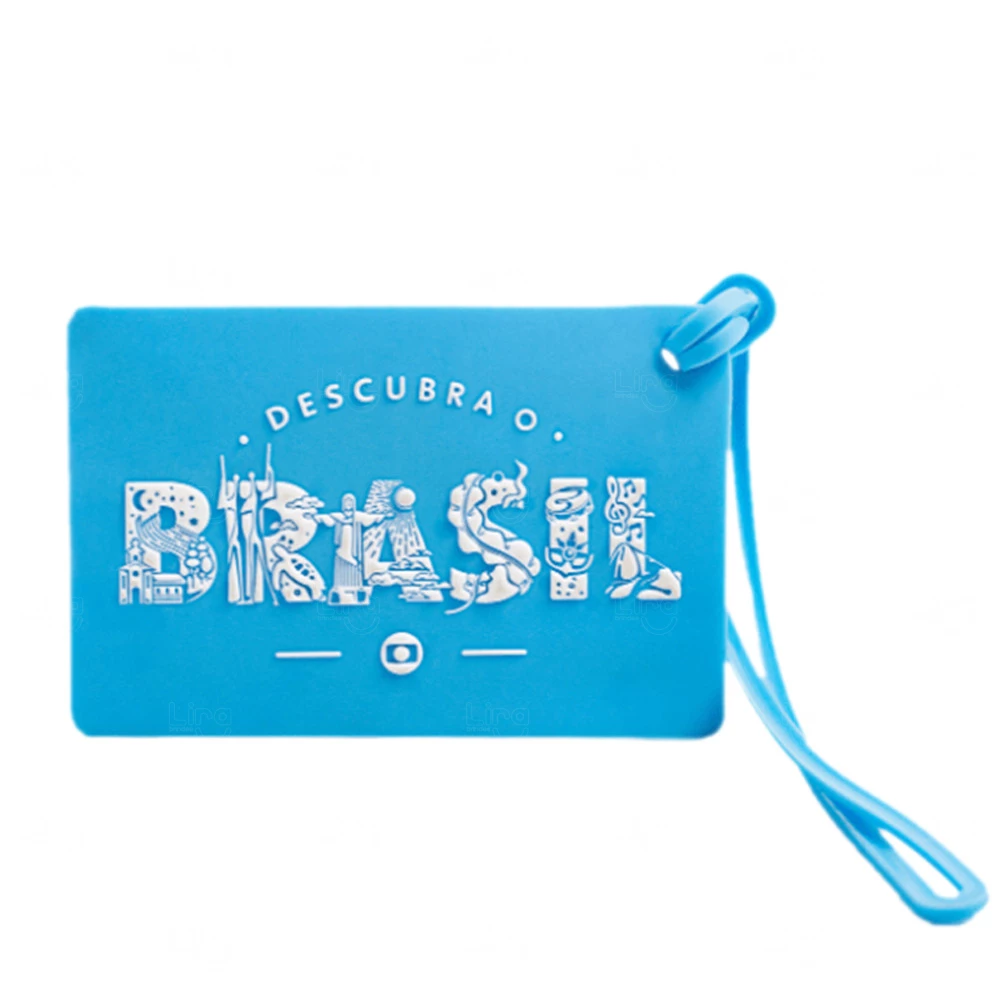 Tag de Mala Emborrachada Personalizada Digital 