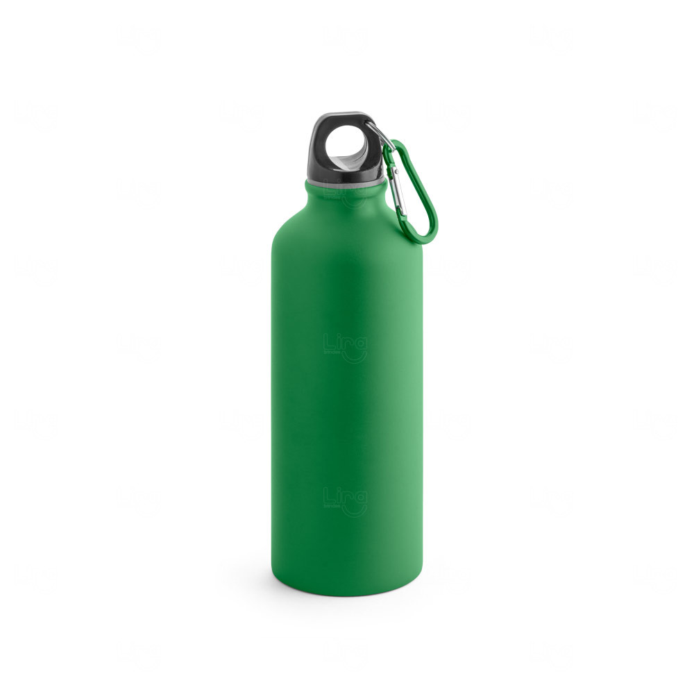 Garrafa de Aluminio Fosca Personalizada - 550ml Verde