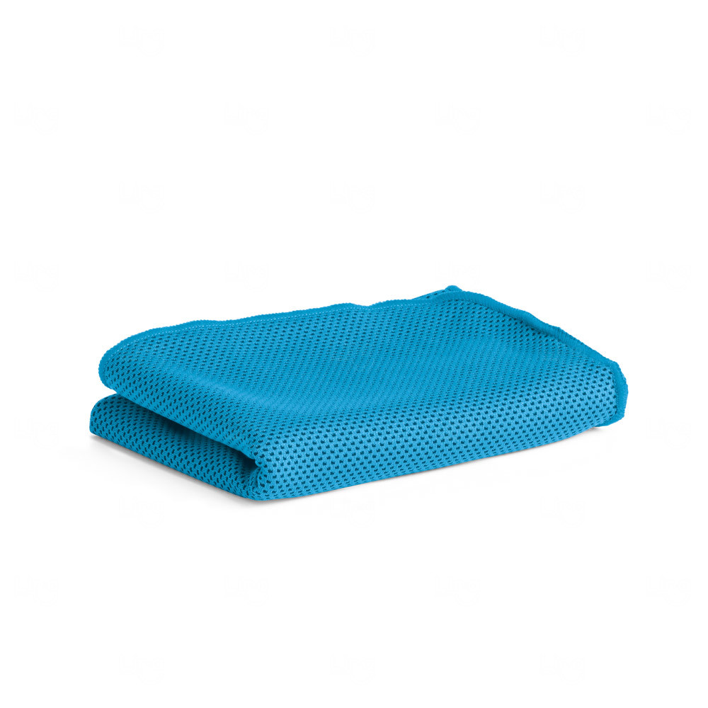 Toalha Esportiva Personalizada - 80x30 cm Azul Claro