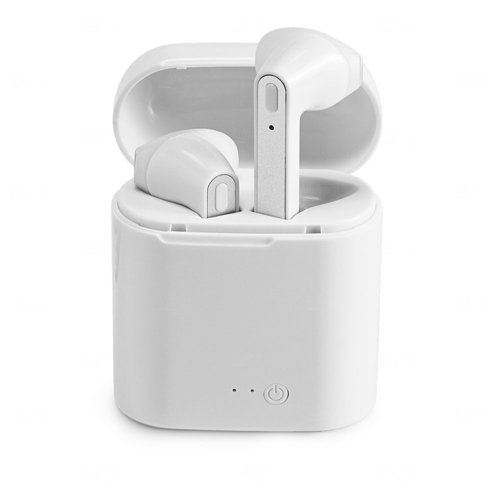 Fone de Ouvido Bluetooth Personalizado Branco